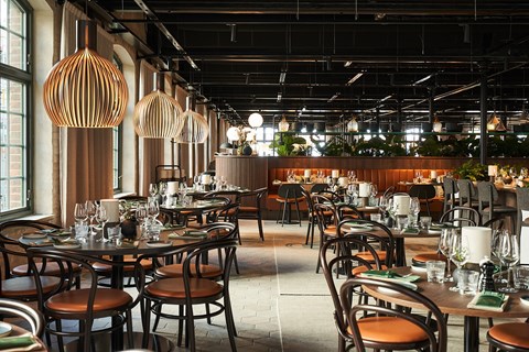 Climate-neutral cooling for a new restaurant kitchen